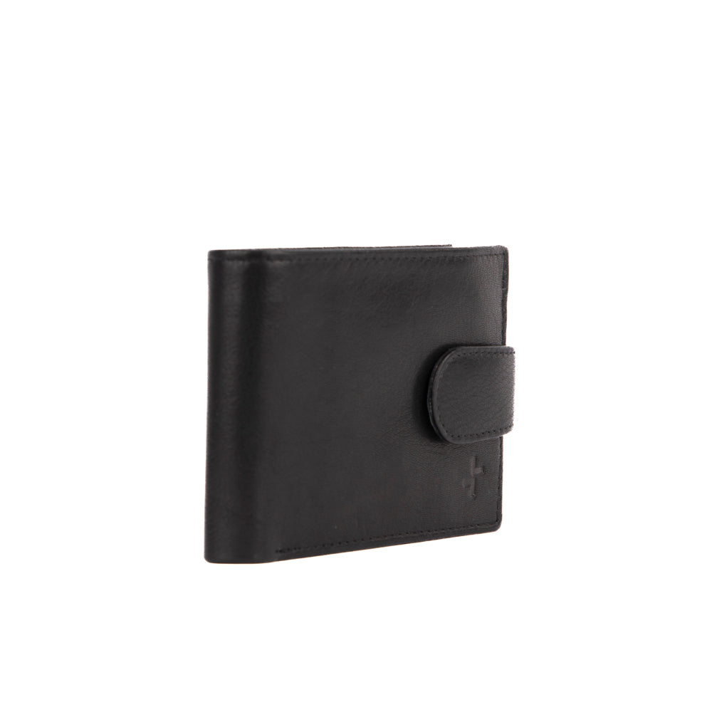 Tracker Core RFID Leather Double Center Wing w/ Snap