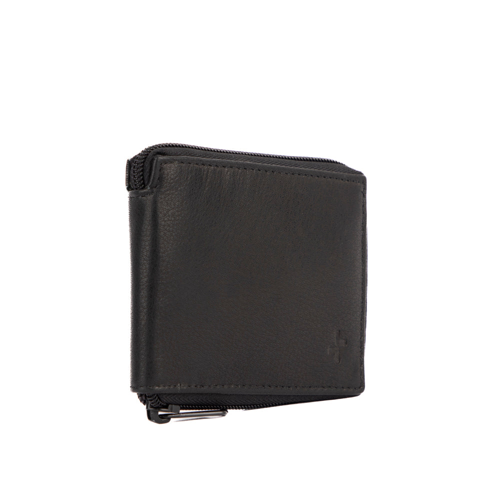 Tracker Core RFID Leather Zip-Around