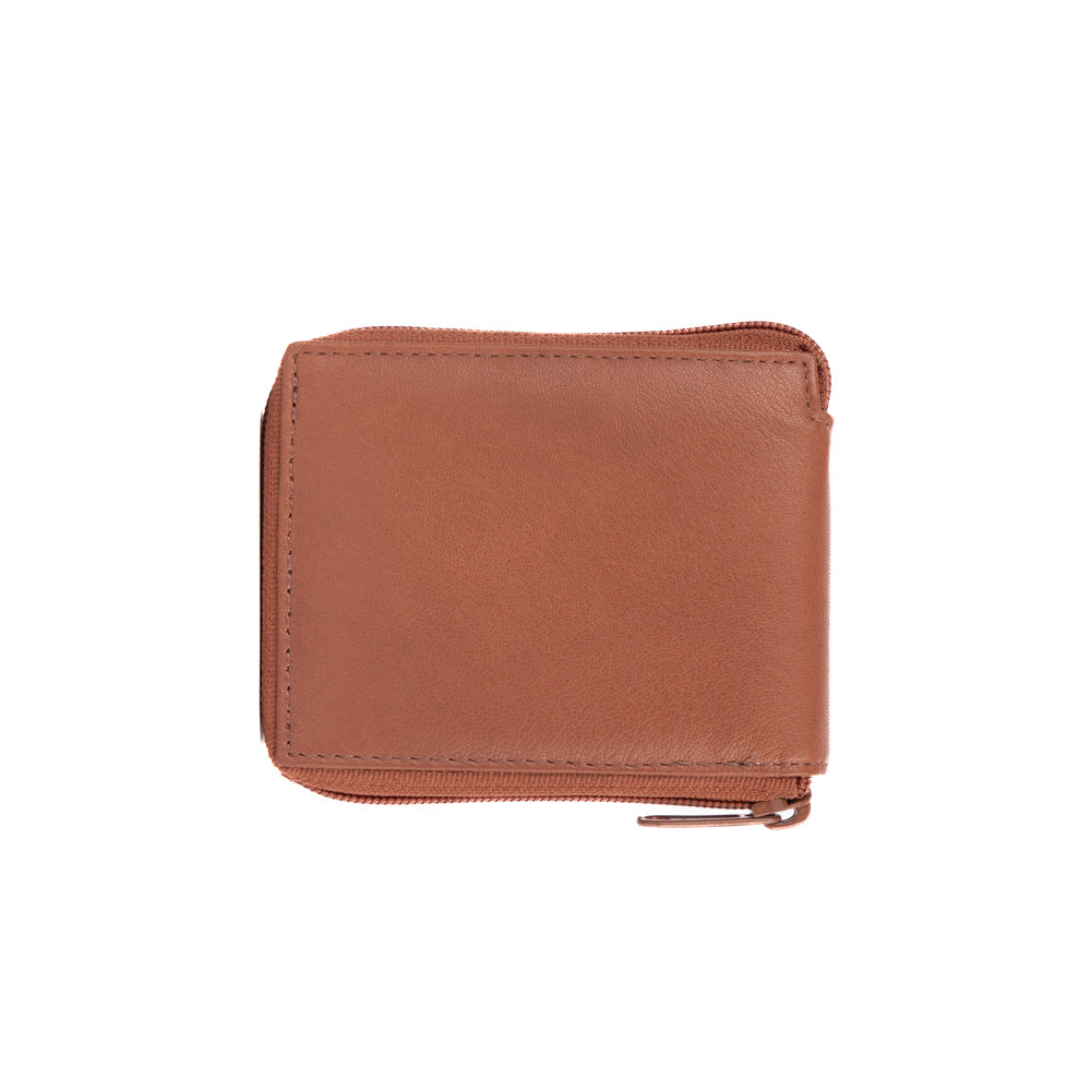 Tracker Core RFID Leather Zip-Around