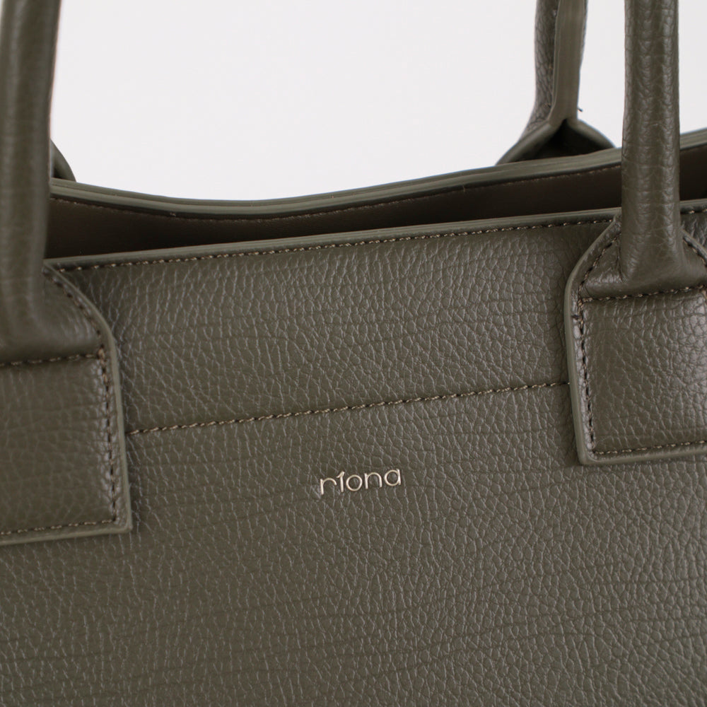 Riona Regina RFID Large Tote pebbled