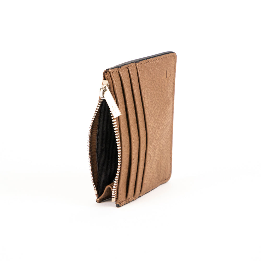 Premium Zip Credit Card Holder | Leather
