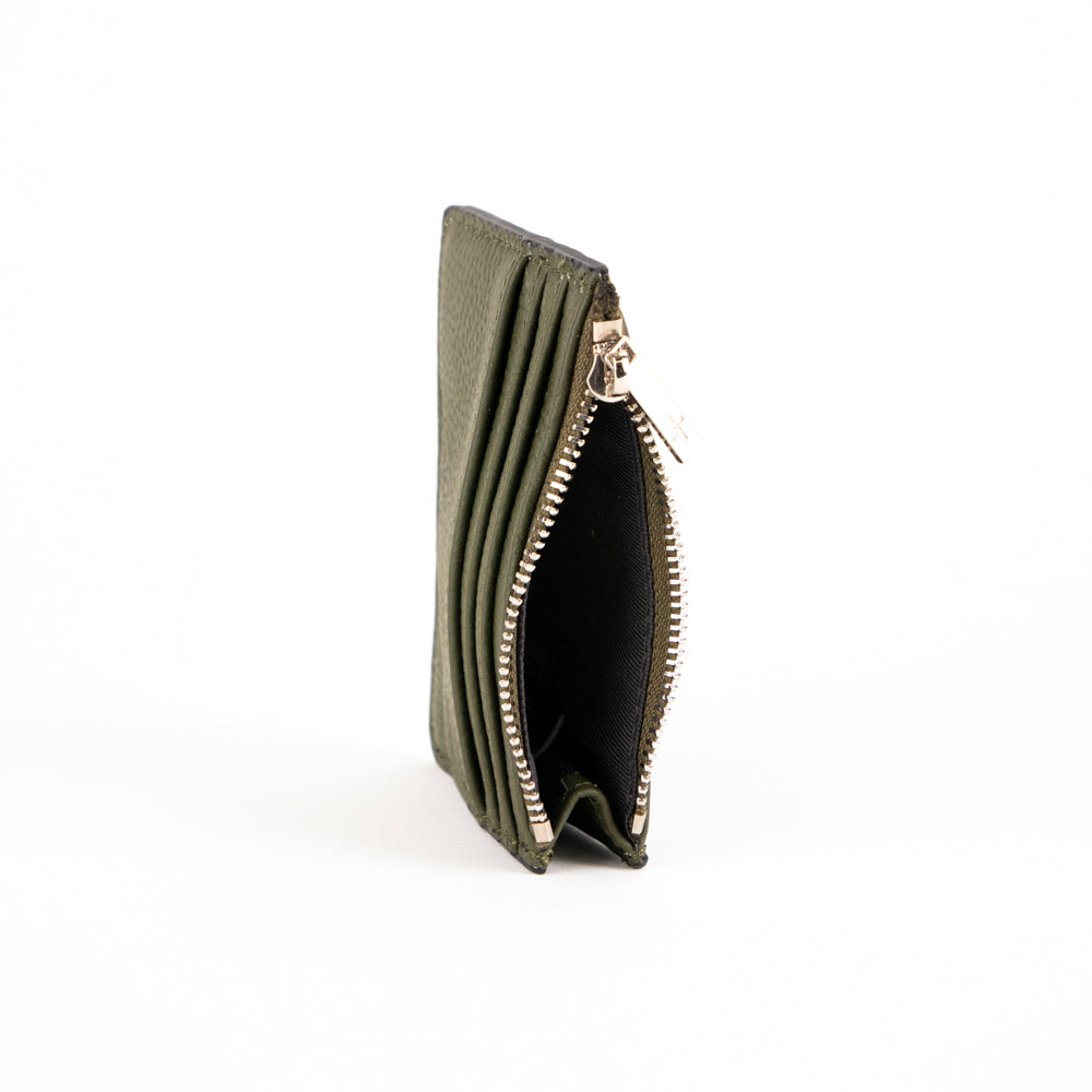 Premium Zip Credit Card Holder | Leather