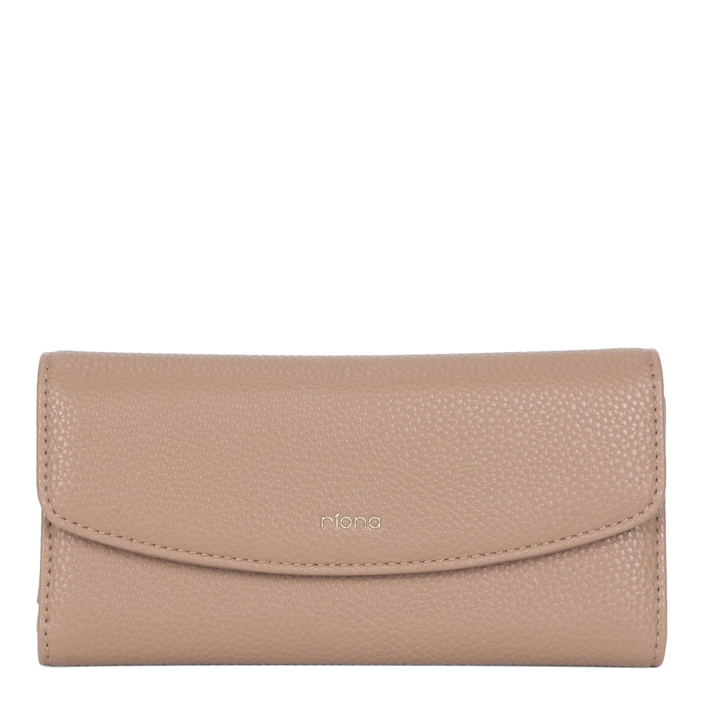 Riona Katy Pebbled 2.0 RFID Large Flap Wallet