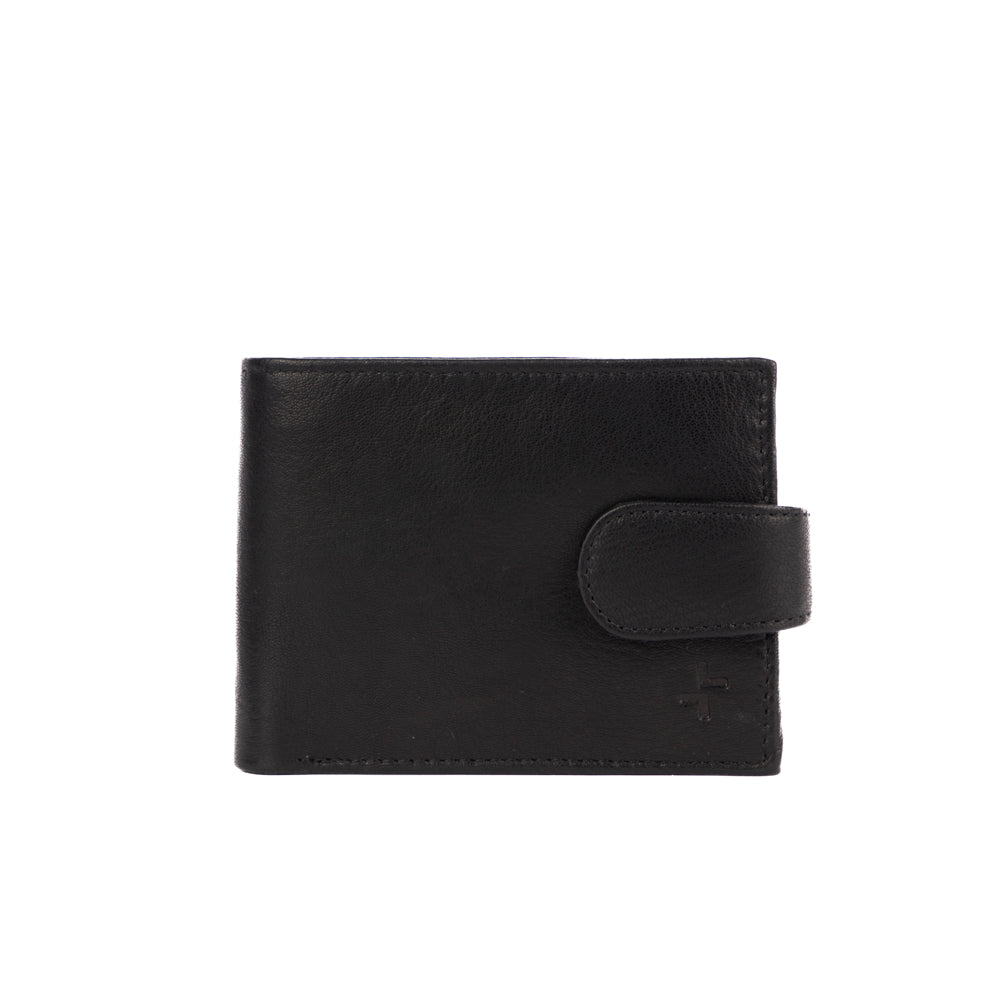 Tracker Core RFID Leather Double Center Wing w/ Snap
