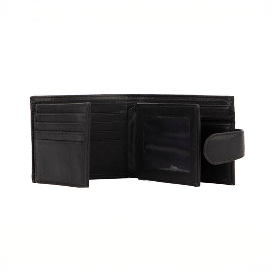 Tracker Core RFID Leather Double Center Wing w/ Snap