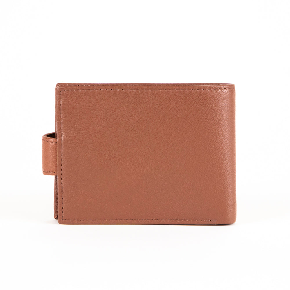 Tracker Core RFID Leather Double Center Wing w/ Snap