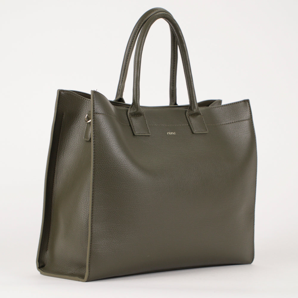 Riona Regina RFID Large Tote pebbled