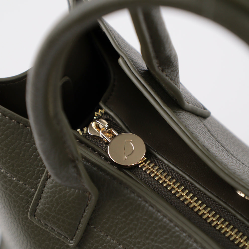 Riona Cady RFID Mini Tote pebbled