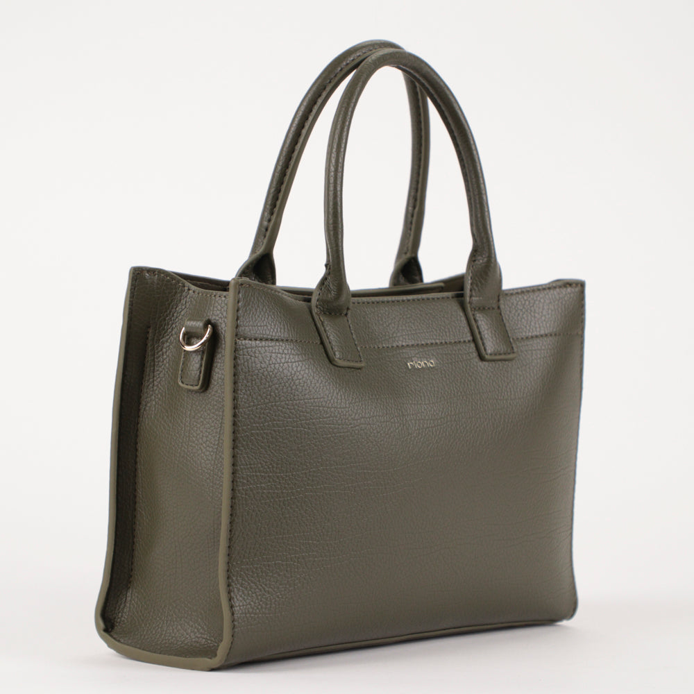 Riona Cady RFID Mini Tote pebbled
