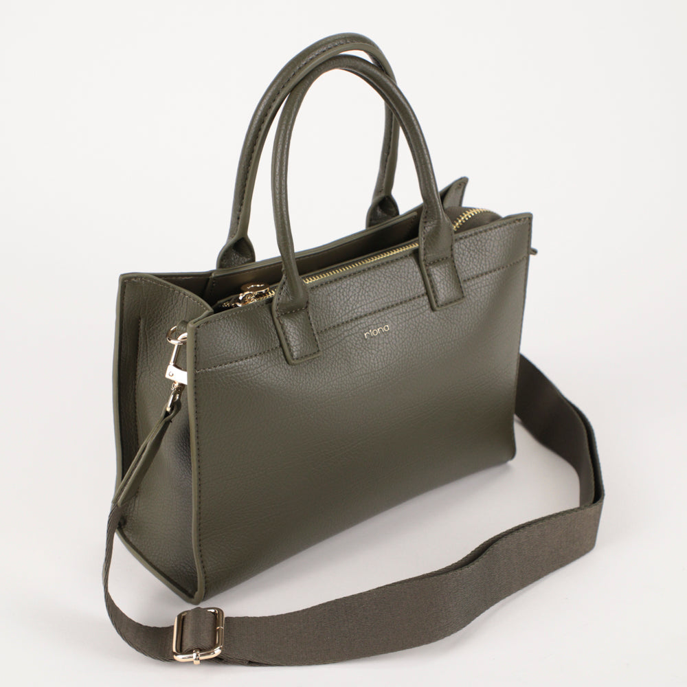 Riona Cady RFID Mini Tote pebbled