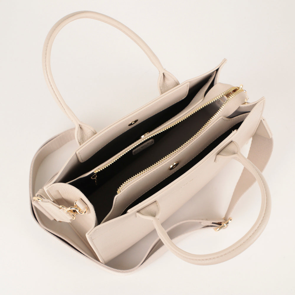 Riona Cady RFID Mini Tote pebbled