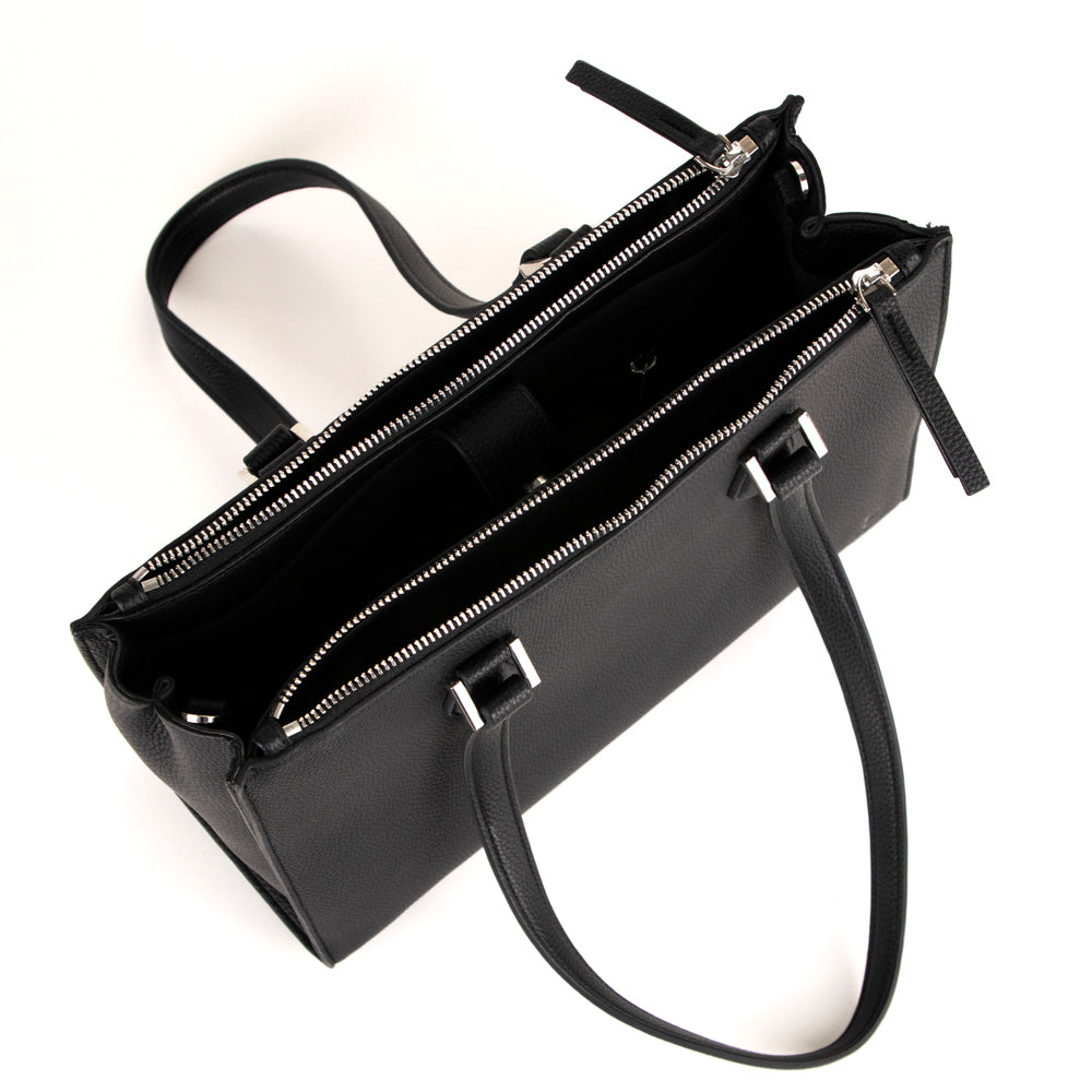 Tracker Premium Leather RFID Tote