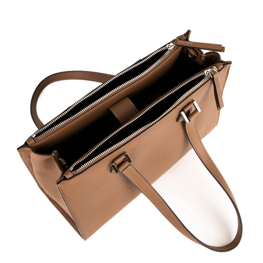 Tracker Premium Leather RFID Tote