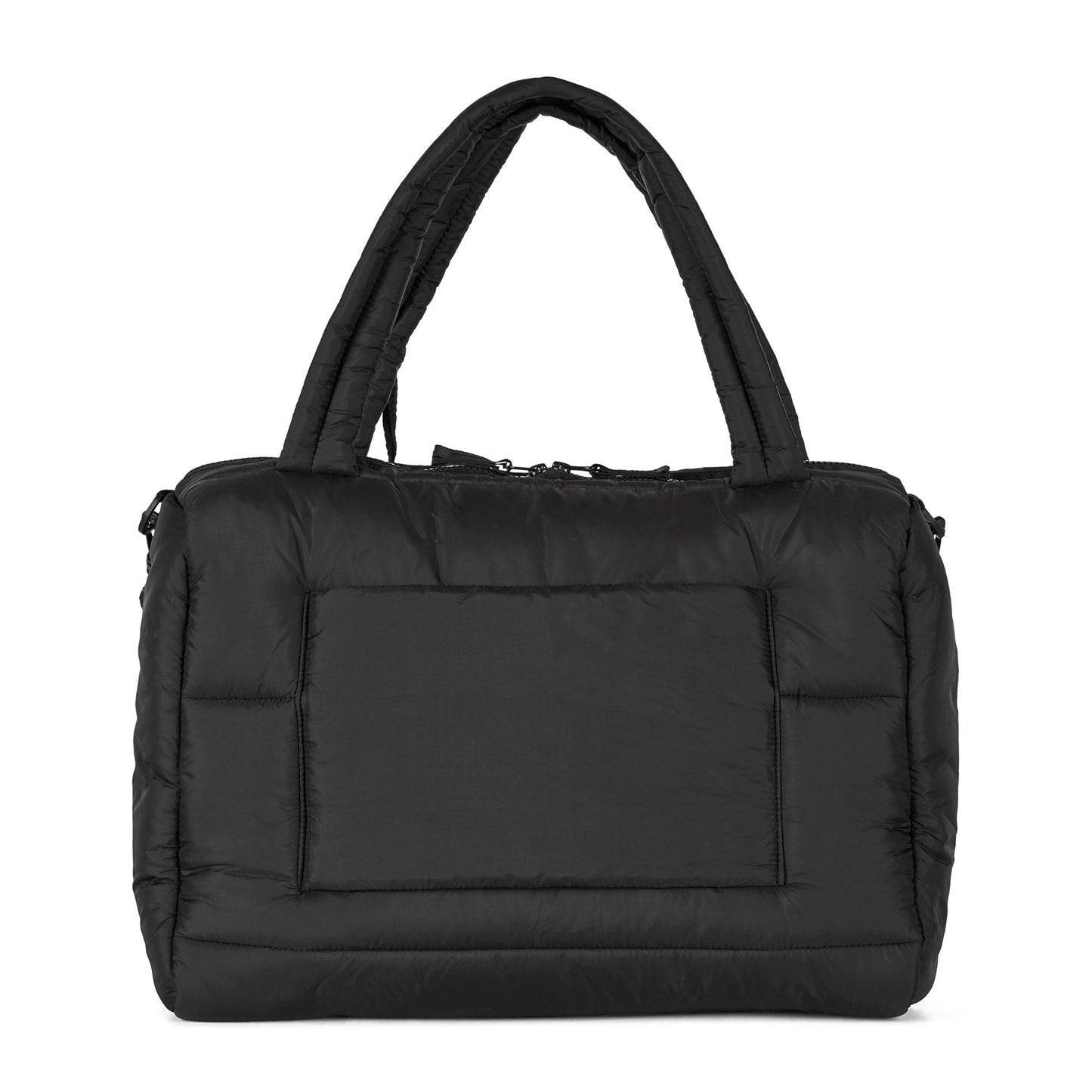 Tracker City Lux puffer Tote
