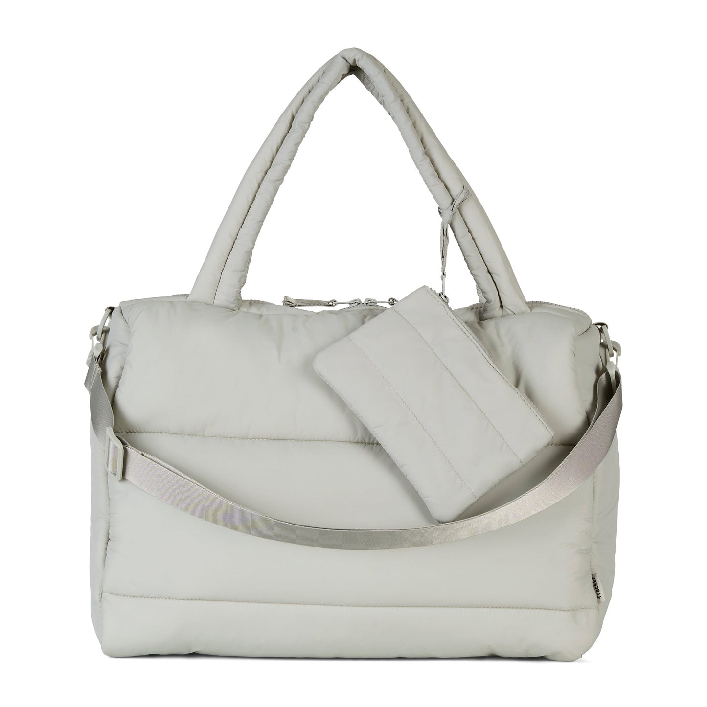 Tracker City Lux puffer Tote